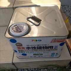 【新品未開封】 アサヒペン　水性建物用塗料　7リッターの画像