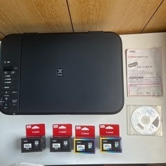 Canon プリンター　PIXUS MG3230 替えインク付き...