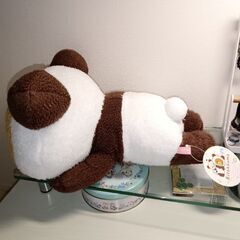 パンダでごろん　くったりうつぶせぬいぐるみ　XLの画像