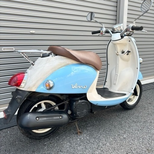 2735.お洒落可愛い　ビーノ　バッテリー、シート新品　キャブOH後にお渡し　千葉県柏市　即日配送、自走引き取りも可能