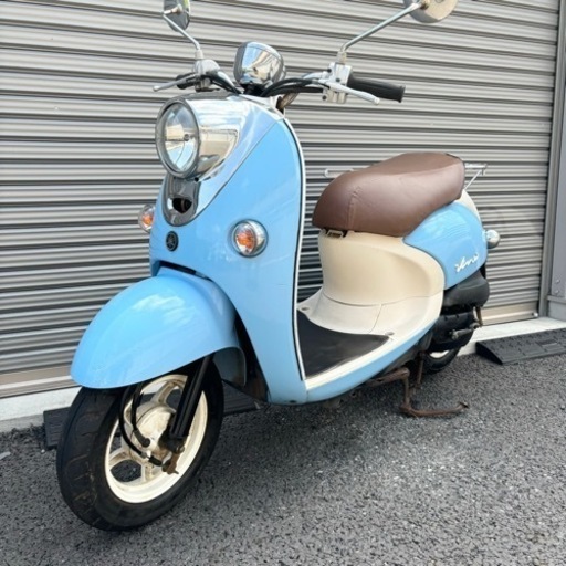 2735.お洒落可愛い　ビーノ　バッテリー、シート新品　キャブOH後にお渡し　千葉県柏市　即日配送、自走引き取りも可能