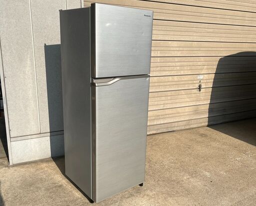 大き目な2ドア冷蔵庫 248L パナソニック NR-B250T-SS 2019年製 中古動作品 クリーニング済み