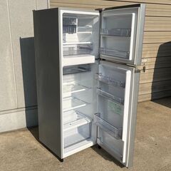 大き目な2ドア冷蔵庫 248L パナソニック NR-B250T-SS 2019年製 中古動作品 クリーニング済みの画像