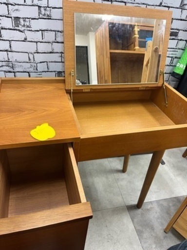 unico 家具 ドレッサー 椅子 セット