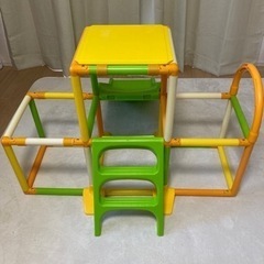 くまのプーさん 　おりたたみジム(バスケットゴール無し)の画像