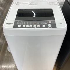 【トレファク高槻店】安心の6ヶ月間保証！取りに来られる方限定！Hisense（ハイセンス）の全自動洗濯機のご紹介です！