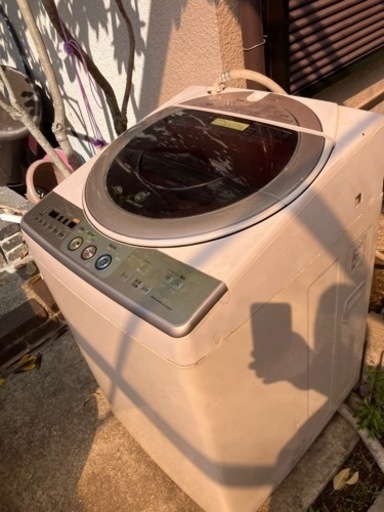sharp 8 kg 洗濯機　2009年製