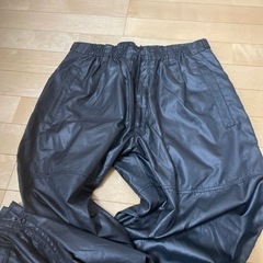 ゴルフパンツ　黒の画像
