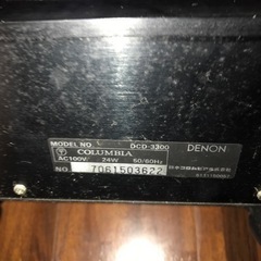 DENON CDデッキの画像