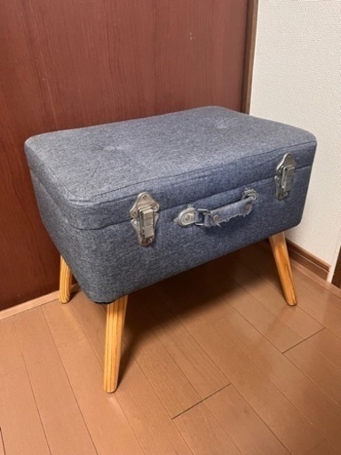 家具 椅子 オットマン スツール 収納付き