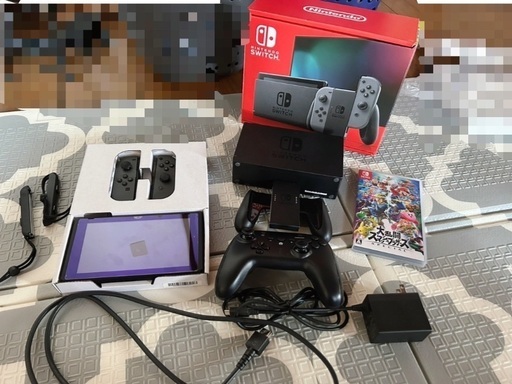 Nintendo Switch&コントローラー、スマブラセット。