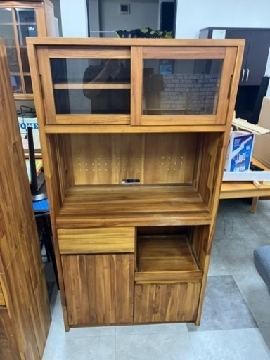 unico 高級家具 キッチン棚