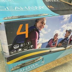 【激安・未使用】インテックス シーホーク 4 インフレータブル 4人用 ボート セットの画像