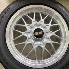 BBS RG168◆7J 16インチ IS38(オフセット+38) 5/114.3◆205/55R16 ヴィツァー ハイグリップタイヤ!!シルビア S15 チェイサー マークⅡの画像