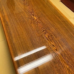 高級座卓　鉄刀木（タガヤサン）購入時20万の画像