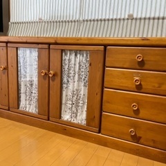 テレビ台とサイドラックのセット