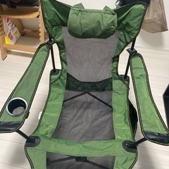 アウトドア用　折りたたみチェアの画像