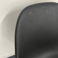 家具 椅子 黒 2点セット ダイニングチェアの画像