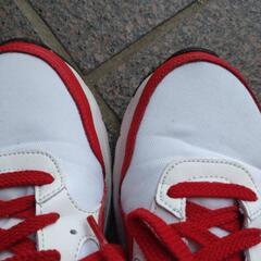 お話中です。ナイキシューズの画像