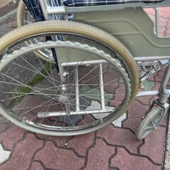 【激安】シンプル　車椅子　中古の画像