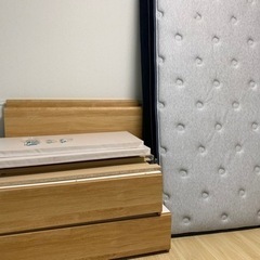 家具 ベッド シングルベッドの画像