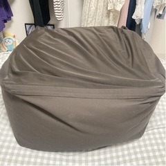 無印良品　ビーズクッション　カバー付き