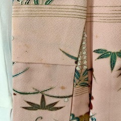 【着物】ピンク 梅の花 の画像