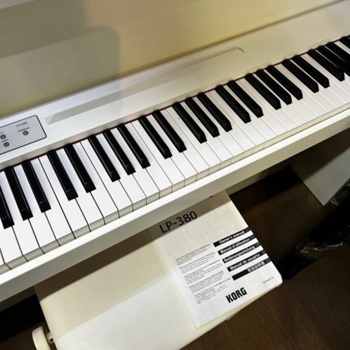 【電子ピアノ大量入荷】KORG 電子ピアノ LP-380 デジタルピアノ 88鍵 楽器 2020年製