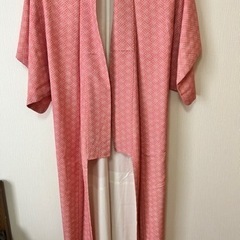 【着物】ピンク　小花 リメイク