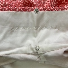 【着物】ピンク　小花 リメイクの画像