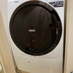 日立　ドラム式洗濯乾燥機 BD-SG100GL-W 2022年8月購入　