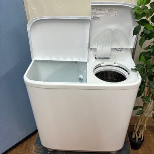 I331 ? 2021年製の美品♪ Haier 二層式洗濯機 （5.5㎏） ⭐ 動作確認済 ⭐ クリーニング済