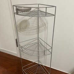 シャンプーラック 浴室収納 3段の画像