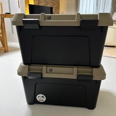 コンテナボックス2個の画像
