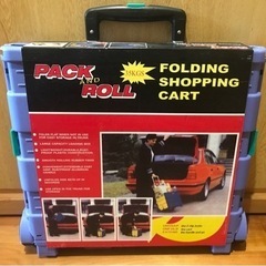 新品未使用❗️キャリーカート　ショッピングカート　組立式カート　...