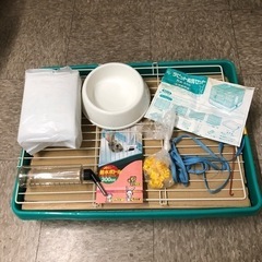 うさぎ飼育セット　うさぎ小屋　ハムスター小屋