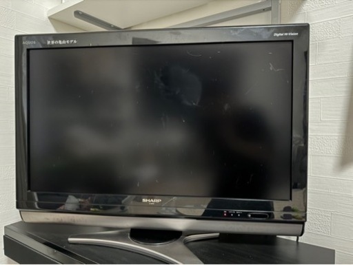 シャープ　テレビ　32V型ワイド　2009年製　亀山モデル