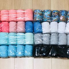 ◆2,000円◆Tシャツヤーン・スパゲッティ◆40個セット◆手芸...