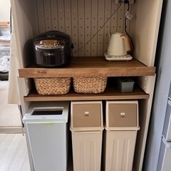 上下伸縮 キッチンラック　