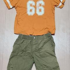 サイズ140 男の子半袖と半ズボン