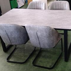 大川家具　ダイニング5点セット　150×85×70