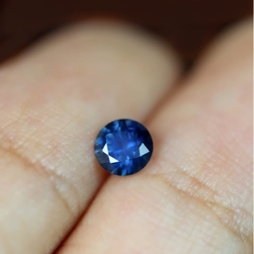 天然ブルーサファイア 非加熱 認定