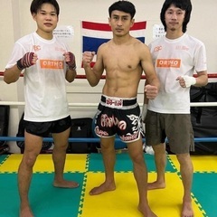キックボクシング　ムエタイジム　練習生募集　初心者歓迎の画像