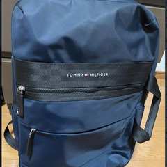 トミーヒルフィガー ナイロンバックパック ネイビー