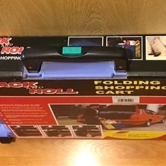 新品未使用❗️キャリーカート　ショッピングカート　組立式カート　キャリーバッグの画像