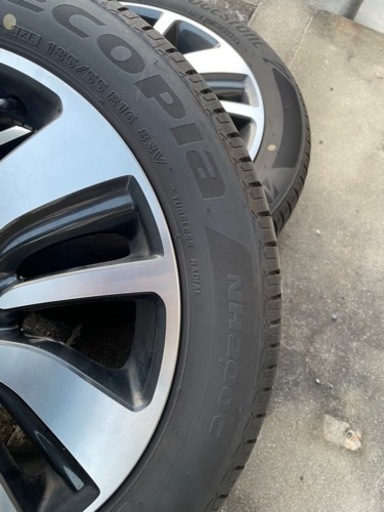 スズキ スイフト用 185/55R16 タイヤアルミセット