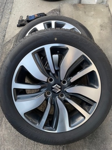 スズキ スイフト用 185/55R16 タイヤアルミセット
