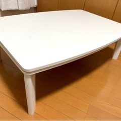 値下げ　こたつにもなる両面テーブルの画像
