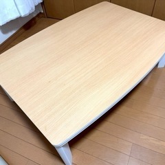 値下げ　こたつにもなる両面テーブルの画像