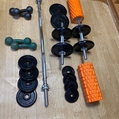 トレーニング、ダンベルセット